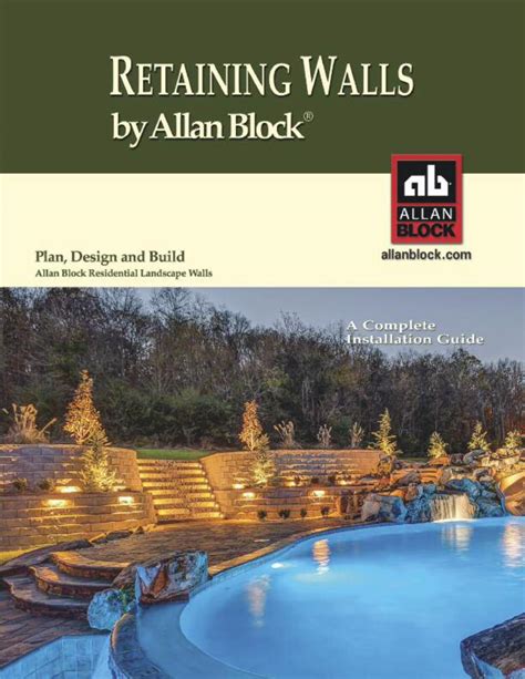 abs collection agency|Residential Retaining Wall Installation Guide for Allan Block  .